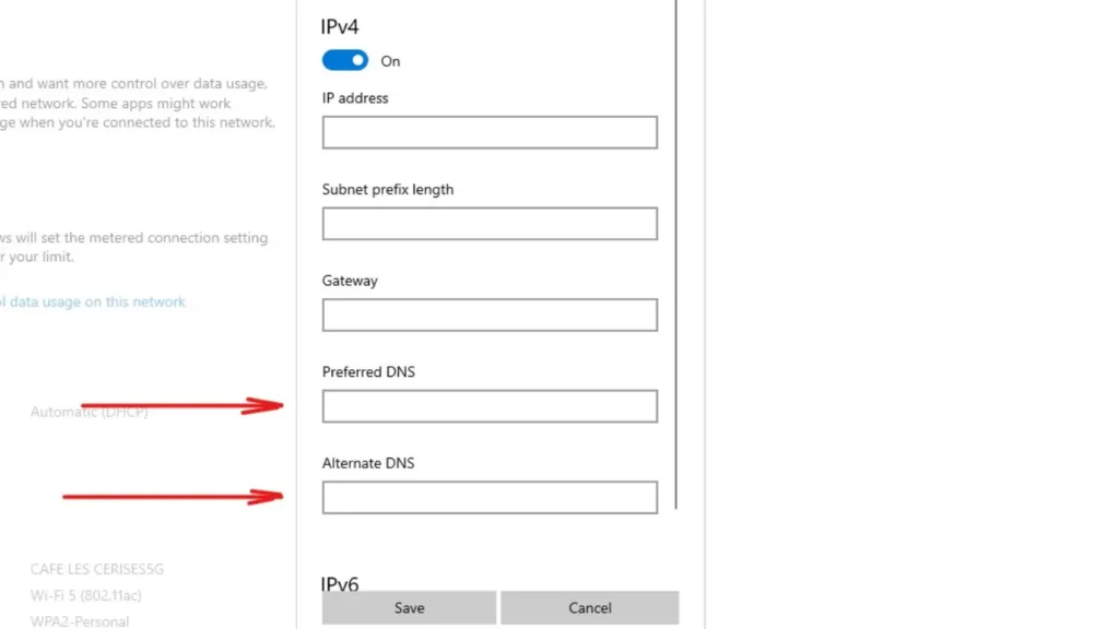 preferred dns