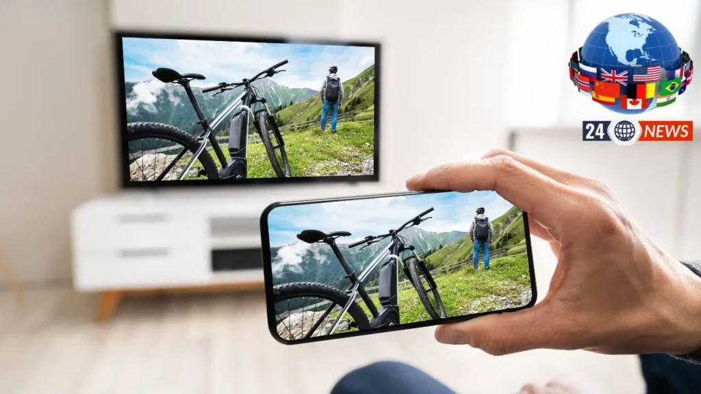 IPTV streaming on devices in different countries showing global access and international viewing